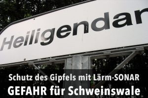 G-8 Gipfel 2007 in Heiligendamm: Bedrohung von Ostseeschweinswalen durch den Einsatz von Mittelfrequenz-Sonaren