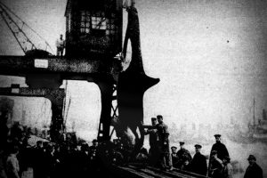 Vor hundert Jahren: Schwertwaljagd im Hamburger Hafen
